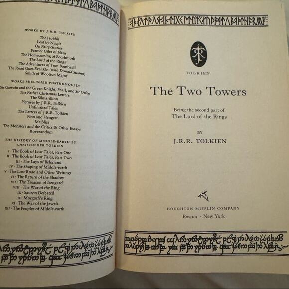J. R. R. Tolkien
The Two Towers (The Lord of the Rings, Part 2) - Picture 4 of 10